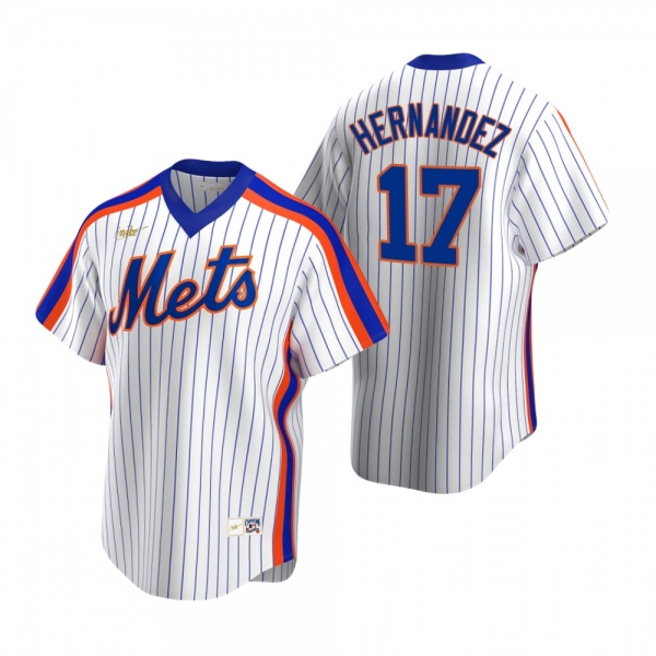 Men's New York Mets Keith Hernandez Nike White Cooperstown Collection Home Jersey