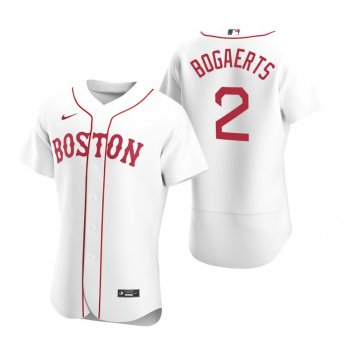 Men's Boston Red Sox Xander Bogaerts Nike White Authentic 2020 Alternate Jersey