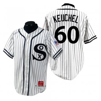 Men's Chicago White Sox Dallas Keuchel White Turn Back the Clock 1990 Special Edition Jersey