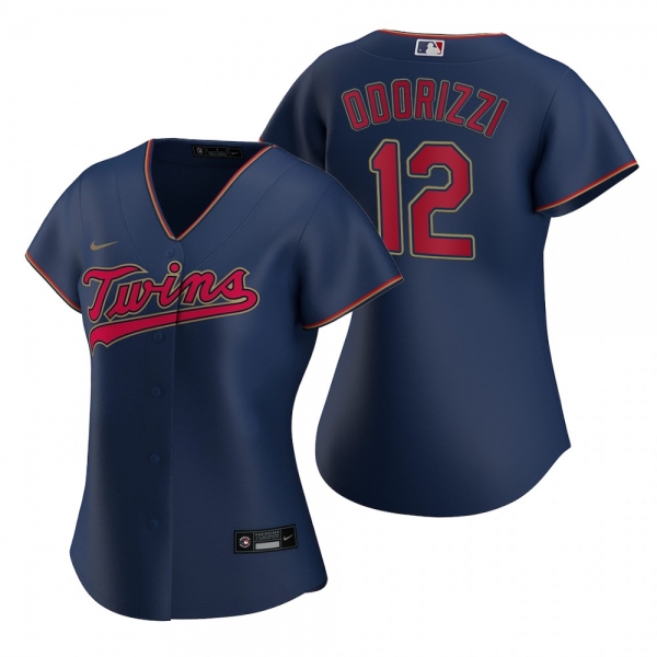 Women's Minnesota Twins Jake Odorizzi Nike Navy Replica Alternate Jersey