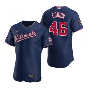 Men's Washington Nationals Patrick Corbin Nike Navy 2019 World Series Champions Authentic Jersey