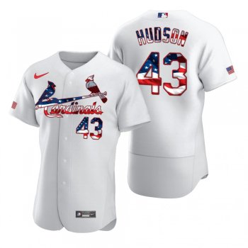 Men's Dakota Hudson St. Louis Cardinals White 2020 Stars & Stripes 4th of July Jersey