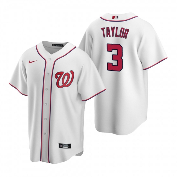 Men's Washington Nationals Michael A. Taylor Nike White Replica Home Jersey