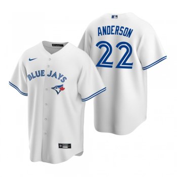 Men's Toronto Blue Jays Chase Anderson Nike White Replica Home Jersey