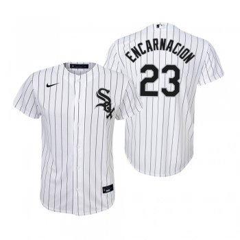 Youth Chicago White Sox Edwin Encarnacion Nike White Replica Home Jersey