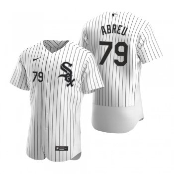 Men's Chicago White Sox Jose Abreu Nike White Authentic 2020 Home Jersey