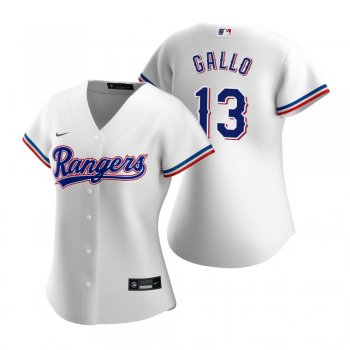 Women's Texas Rangers Joey Gallo Nike White 2020 Replica Home Jersey