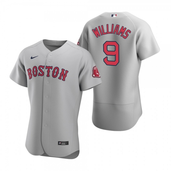 Men's Boston Red Sox Ted Williams Nike Gray Authentic Road Jersey