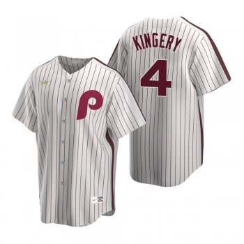 Men's Philadelphia Phillies Scott Kingery Nike White Cooperstown Collection Home Jersey