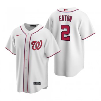 Men's Washington Nationals Adam Eaton Nike White Replica Home Jersey