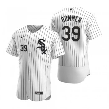 Men's Chicago White Sox Aaron Bummer Nike White Authentic 2020 Home Jersey