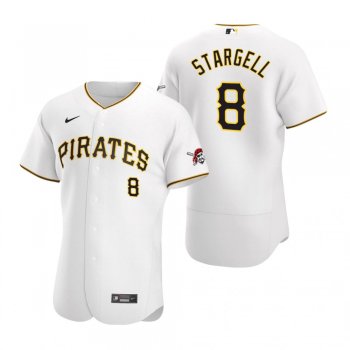 Men's Pittsburgh Pirates Willie Stargell Nike White Authentic 2020 Home Jersey