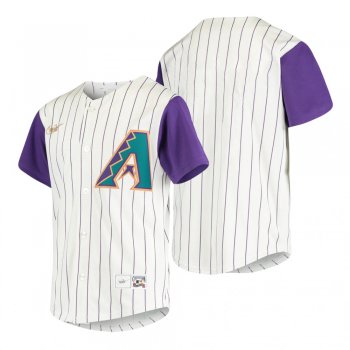 Youth Arizona Diamondbacks Nike Cream 2020 Cooperstown Collection Alternate Jersey