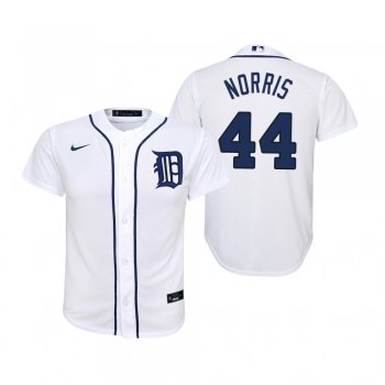 Youth Detroit Tigers Daniel Norris Nike White 2020 Replica Home Jersey