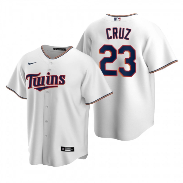 Youth Minnesota Twins Nelson Cruz Nike White Replica Home Jersey