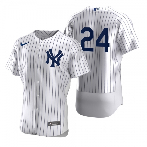 Men's New York Yankees Gary Sanchez Nike White 2020 Authentic Jersey