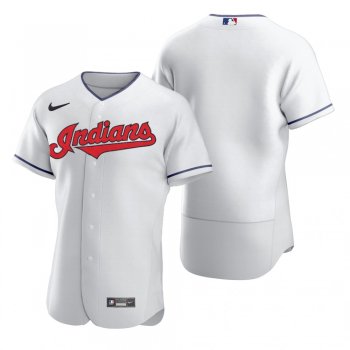 Men's Cleveland Indians Nike White 2020 Authentic Jersey