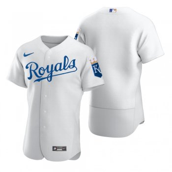 Men's Kansas City Royals Nike White 2020 Authentic Jersey