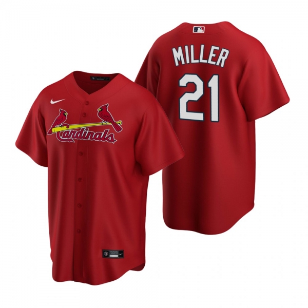 Men's St. Louis Cardinals Andrew Miller Nike Red Replica Alternate Jersey