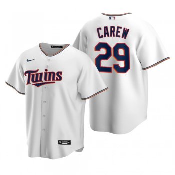 Youth Minnesota Twins Rod Carew Nike White Replica Home Jersey