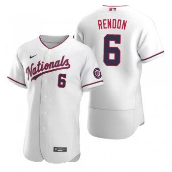 Men's Washington Nationals Anthony Rendon Nike White Authentic 2020 Alternate Jersey