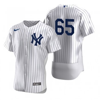 Men's New York Yankees James Paxton Nike White 2020 Authentic Jersey