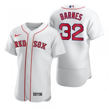 Men's Boston Red Sox Matt Barnes Nike White 2020 Authentic Jersey