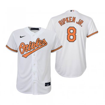 Youth Baltimore Orioles Cal Ripken Jr. Nike White Replica Home Jersey