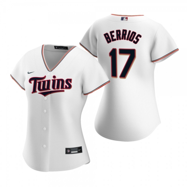 Women's Minnesota Twins Jose Berrios Nike White 2020 Replica Home Jersey