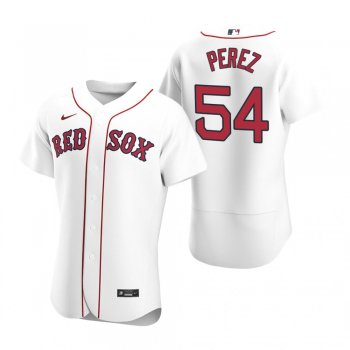 Men's Boston Red Sox Martin Perez Nike White Authentic 2020 Home Jersey