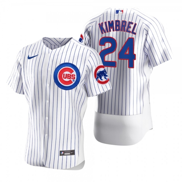 Men's Chicago Cubs Craig Kimbrel Nike White 2020 Authentic Jersey