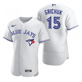 Men's Toronto Blue Jays Randal Grichuk Nike White 2020 Authentic Jersey