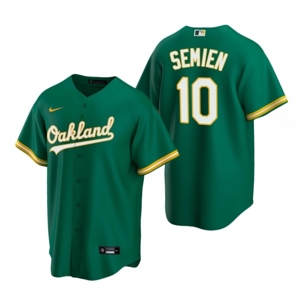 Men's Oakland Athletics Marcus Semien Nike Green Replica Alternate Jersey