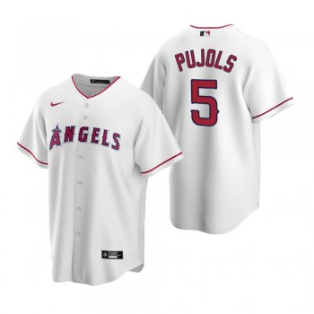 Men's Los Angeles Angels Albert Pujols Nike White Replica Home Jersey