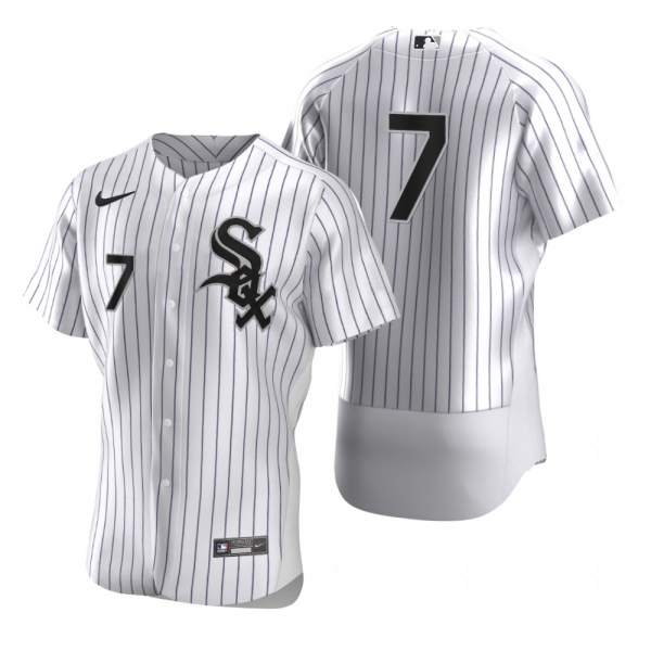 Men's Chicago White Sox Tim Anderson Nike White 2020 Authentic Jersey