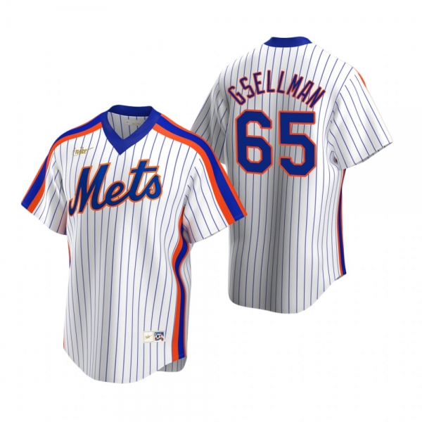 Men's New York Mets Robert Gsellman Nike White Cooperstown Collection Home Jersey