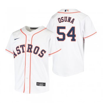 Youth Houston Astros Roberto Osuna Nike White Replica Home Jersey