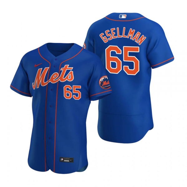 Men's New York Mets Robert Gsellman Nike Royal Authentic 2020 Alternate Jersey