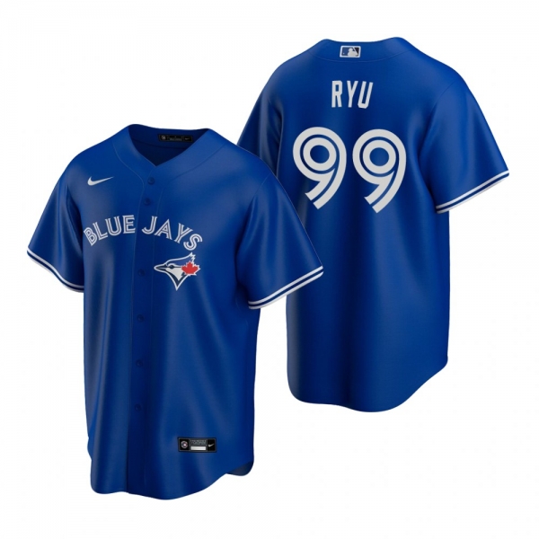 Men's Toronto Blue Jays Hyun-Jin Ryu Nike Royal Replica Alternate Jersey