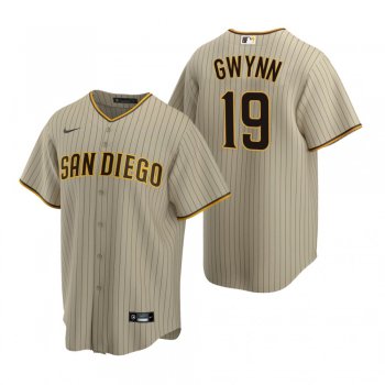 Men's San Diego Padres Tony Gwynn Nike Sand Brown 2020 Replica Alternate Jersey