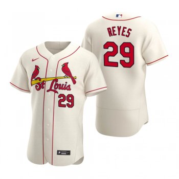 Men's St. Louis Cardinals Alex Reyes Nike Cream Authentic 2020 Alternate Jersey