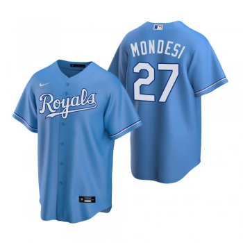 Men's Kansas City Royals Adalberto Mondesi Nike Light Blue Replica Alternate Jersey