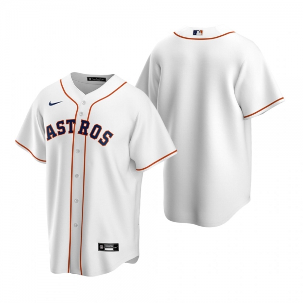 Men's Houston Astros Nike White Replica Home Jersey