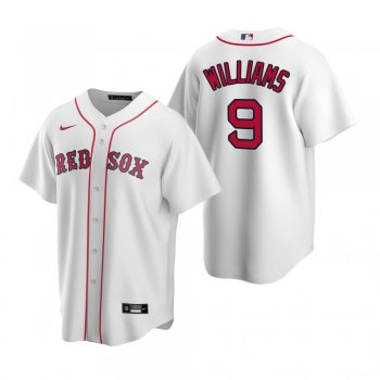 Men's Boston Red Sox Ted Williams Nike White Replica Home Jersey