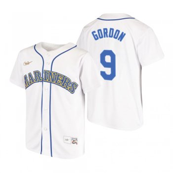 Youth Seattle Mariners Dee Gordon Nike White Cooperstown Collection Home Jersey