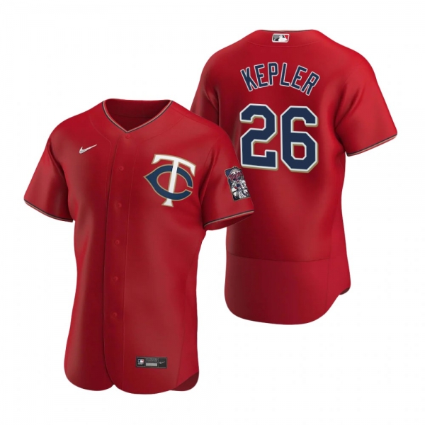 Men's Minnesota Twins Max Kepler Nike Red Authentic 2020 Alternate Jersey