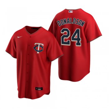 Men's Minnesota Twins Josh Donaldson Nike Red Replica Alternate Jersey