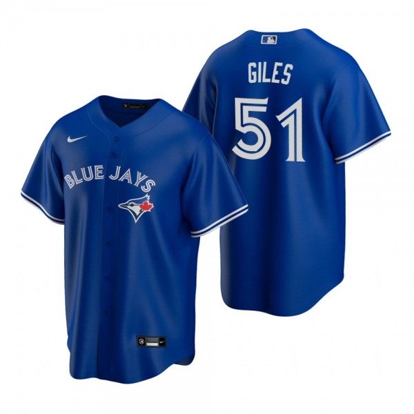 Men's Toronto Blue Jays Ken Giles Nike Royal Replica Alternate Jersey