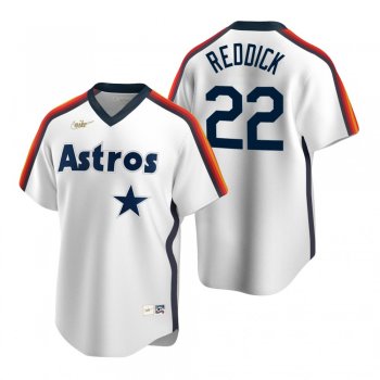 Men's Houston Astros Josh Reddick Nike White Cooperstown Collection Home Jersey