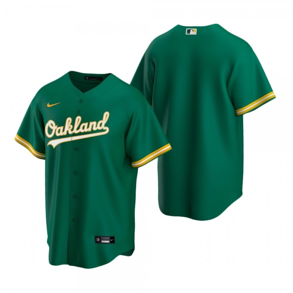 Men's Oakland Athletics Nike Green Replica Alternate Jersey